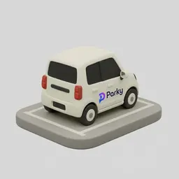 Parky のイラスト (背面)